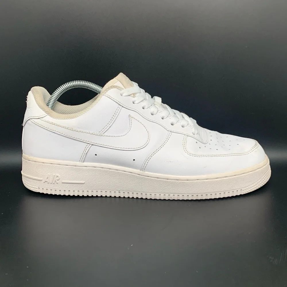 Nike Air Force 1‎ Low Triple White Shoes CW2288-111 Men Sz 10